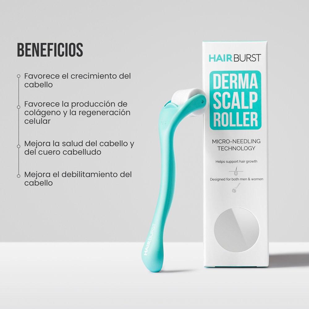 Derma Roller para el Cuero Cabelludo - Pelo Fino