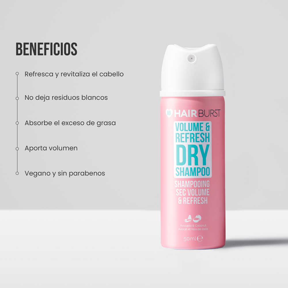 Champú Seco Mini: Volumen & Frescor
