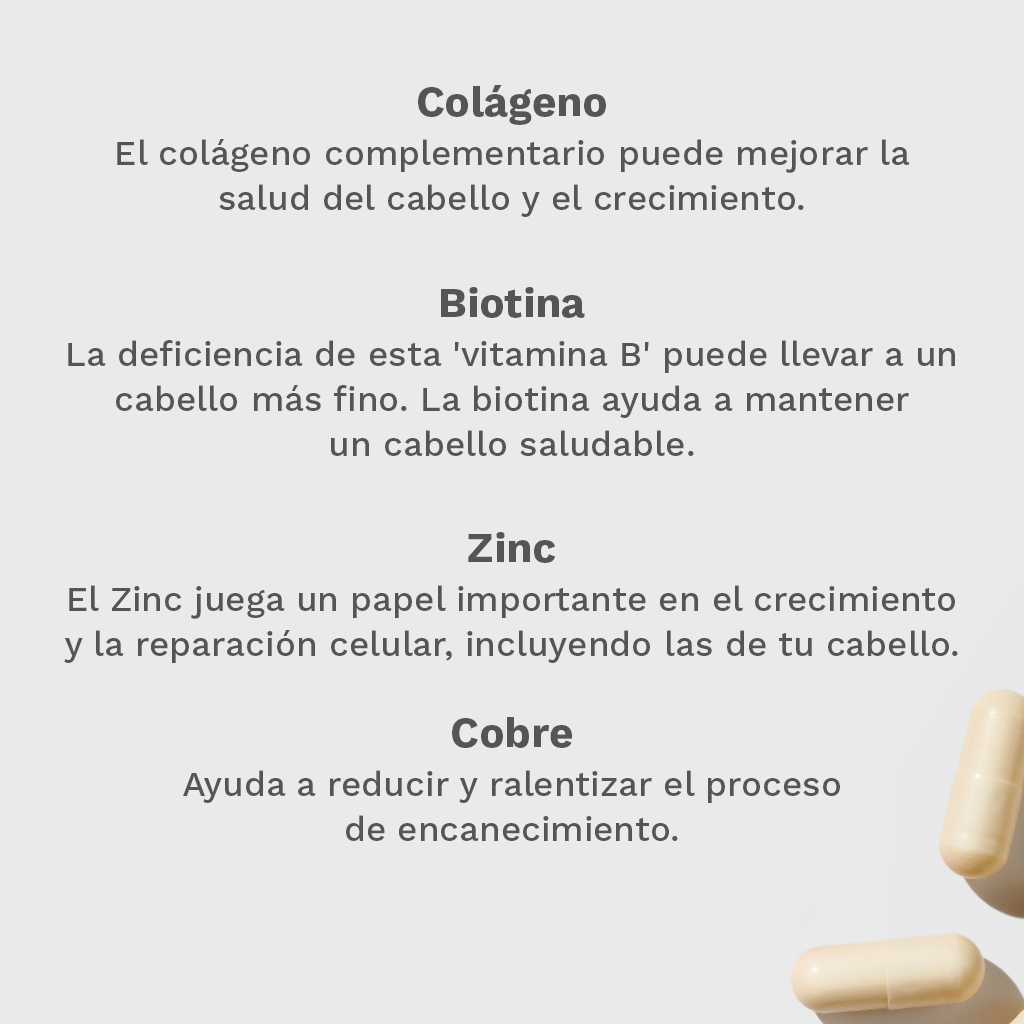 Cápsulas Crecimiento Capilar - 3 Meses