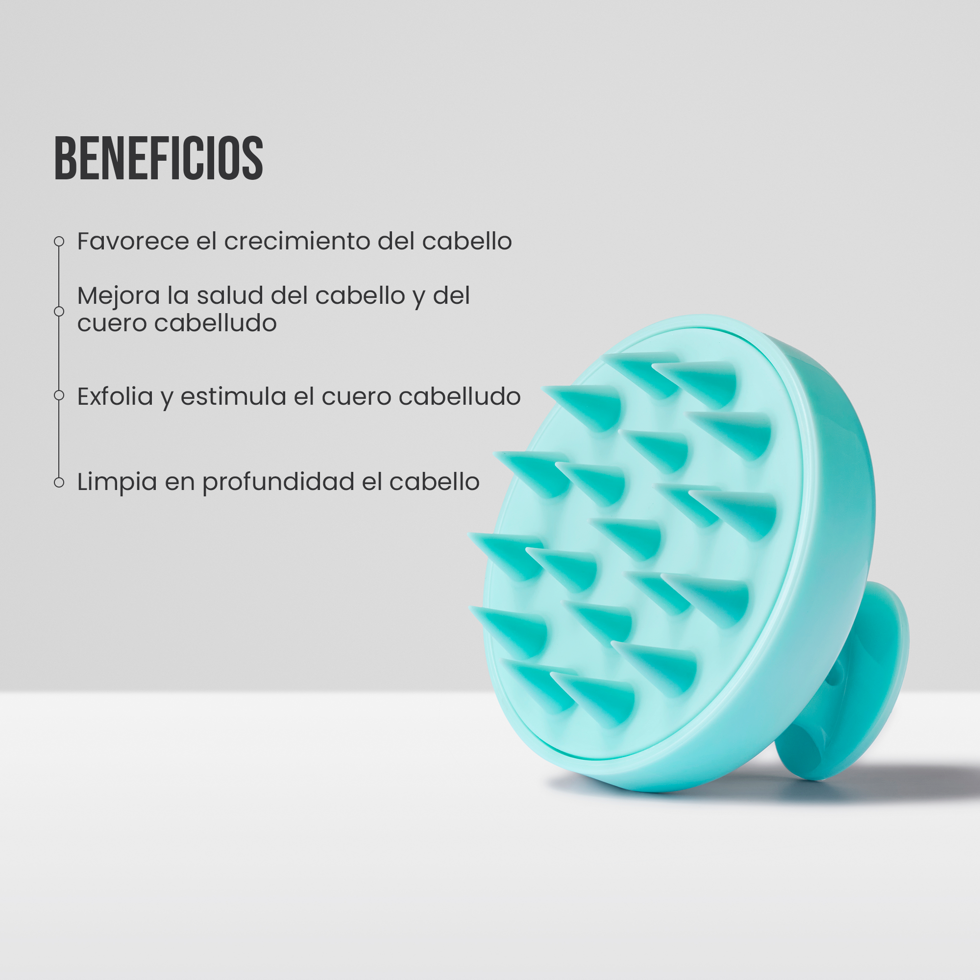 Cepillo Estimulante Cuero Cabelludo