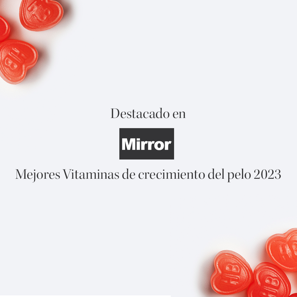 Set para el Crecimiento del Pelo con Vitaminas Masticables