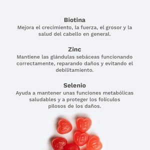 Gominolas Crecimiento Capilar - Tratamiento para 3 meses