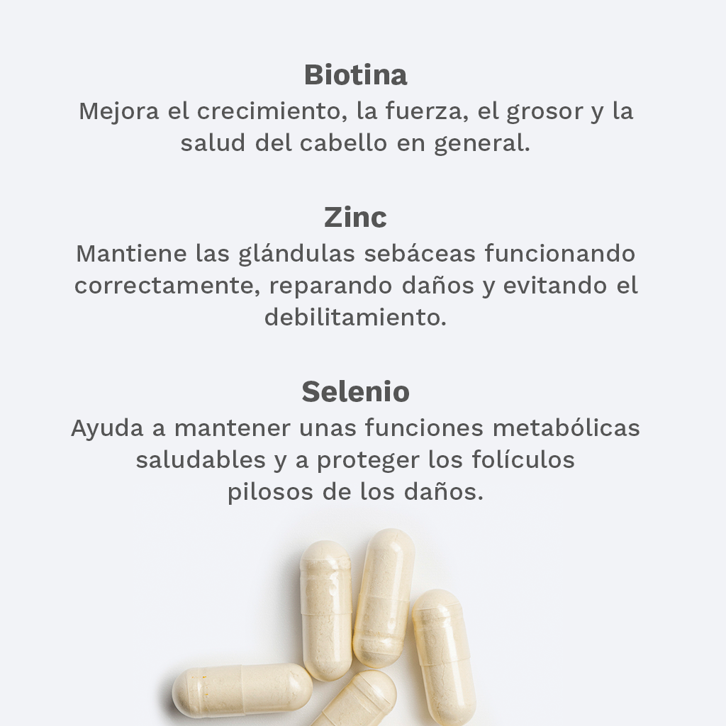 Vitaminas para un Pelo Sano