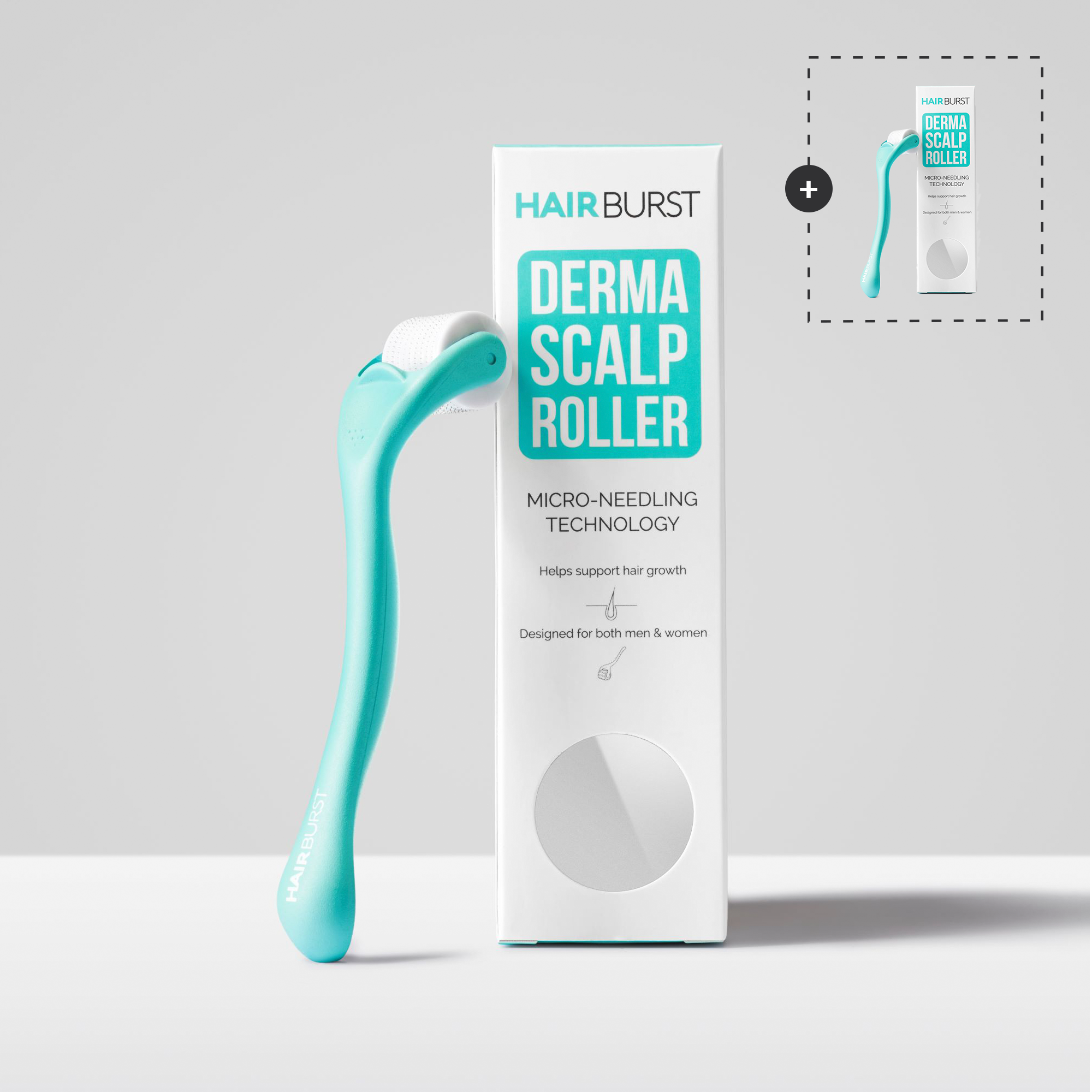 Derma Roller para el Cuero Cabelludo - Pelo Fino