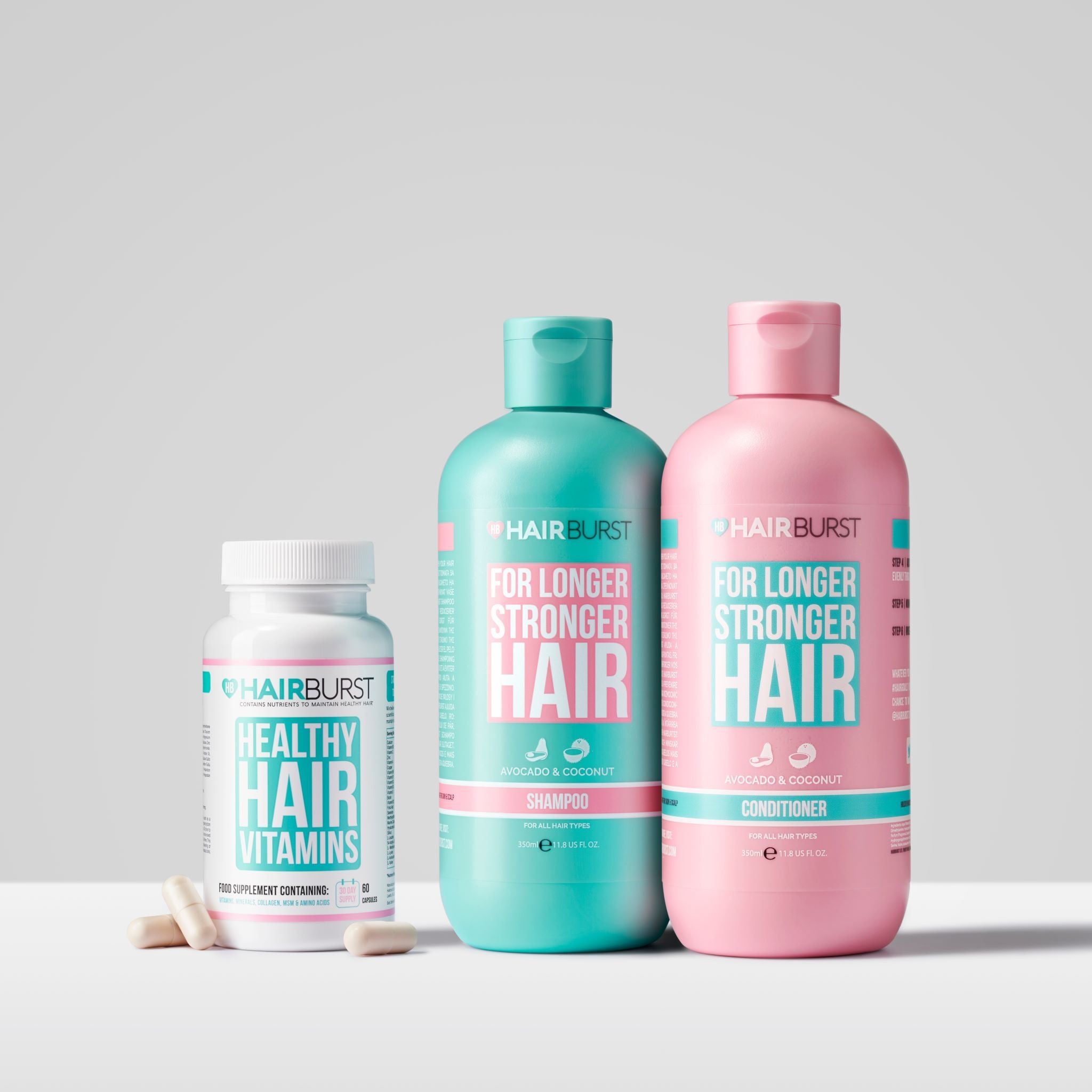 Set para el Crecimiento del Pelo con Vitaminas Originales