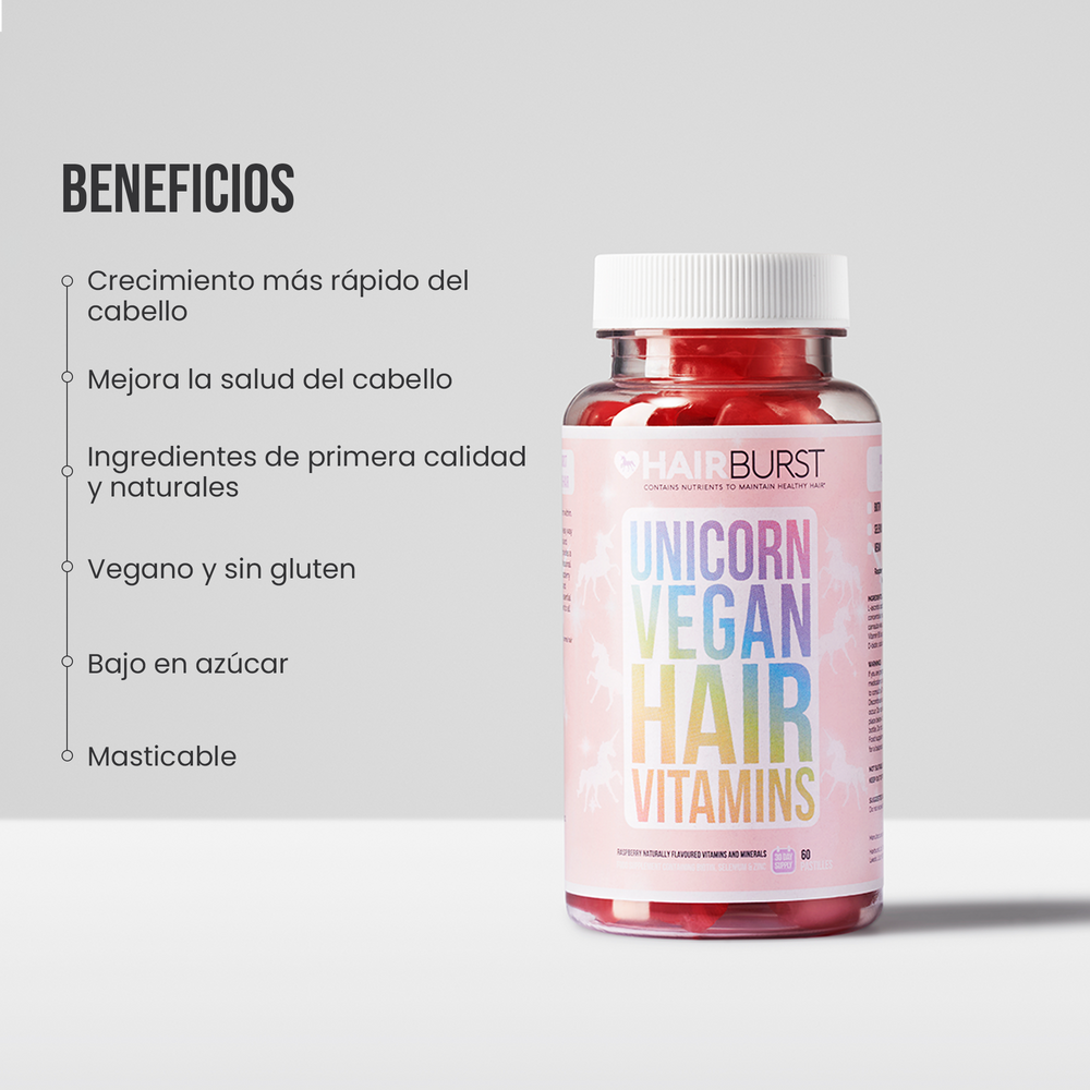 Vitaminas Veganas para el Pelo 3MS